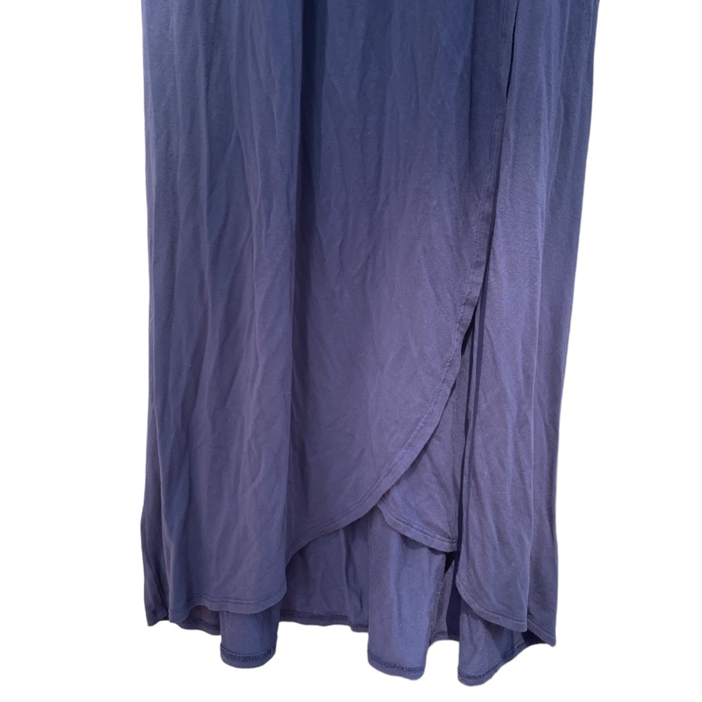 Loveapella Maxi Dress Knit Tulip Hem Navy Blue Boho XL - Picture 4 of 8